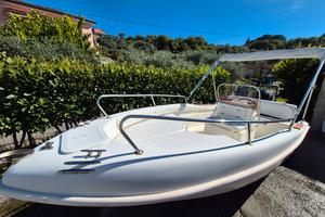 barca open rascala blu e blu Mercury 40cv 