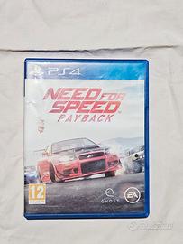 Need for speed payback PS4 e Tom Clancy's 