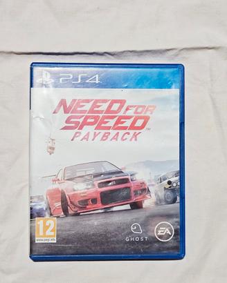 Need for speed payback PS4 e Tom Clancy's 