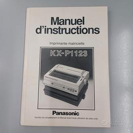MANUALE STAMPANTE PANASONIC KX-P1123