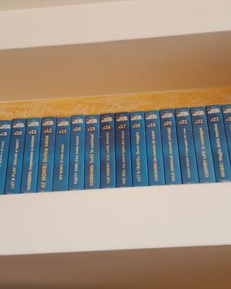 Videocassette Disney corso inglese per bambini
