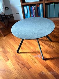 Tavolino da salotto interni/esterni rotondo design
