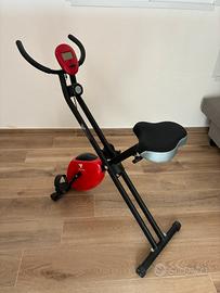 Cyclette pieghevole