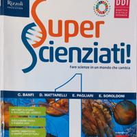 libro testo SUPER SCIENZIATI!