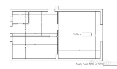 Locale commerciale uso ufficio o commerciale