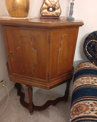 Mobile bar angolare vintage