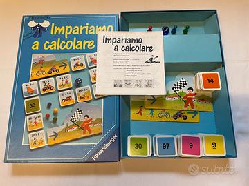 GIOCHI DA TAVOLO-ISTRUTTIVI-VINTAGE ANNI '80-'90