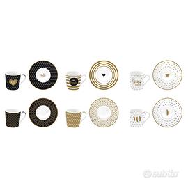 Set 6 tazzine CoffeMania Good Morning nuove