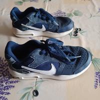 Scarpe ginnastica blu nike air bambini n.31