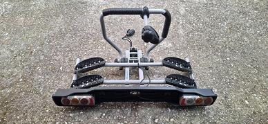 Portabici  da gancio traino per due bici