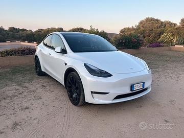 Tesla model Y performance fully autonomous