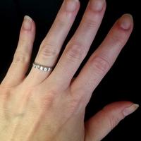 anello oro bianco 18kt