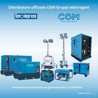 Gruppi elettrogeni CGM da 2 a 3000KVA