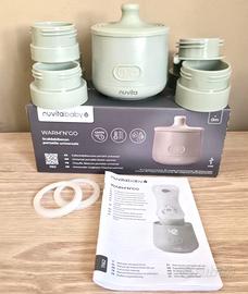 Scaldabiberon portatile latte per bambini a batter