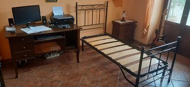 RETI CON DOGHE IN LEGNO E TESTIERE COMPLETE