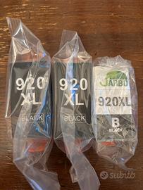 3 Cartucce HP 920xl Nero