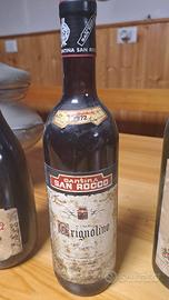 bottiglie di vino barolo / grignolino
