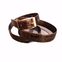 Cintura in coccodrillo