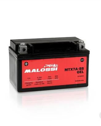 Batteria malossi MTX7A-BS precaricata GEL