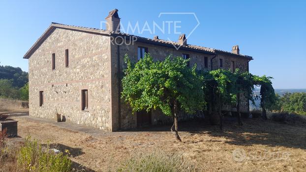 Casale in pietra con terreno