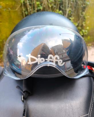 Casco moto/scooter DIEFFE – Taglia L (59 cm)