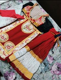 costume sardo Oristano bambina 5-7 anni