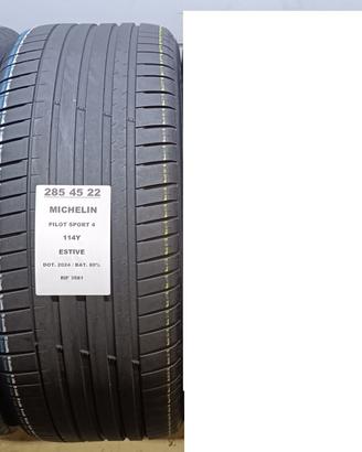 2 GOMME 285 45 22 MICHELIN 2024 RIF3581