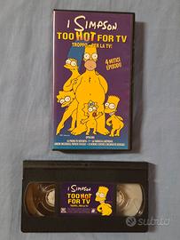 VHS Originale I Simpson Too Hot For TV – 4 Episodi