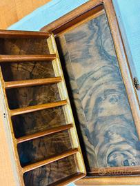 Porta sigari radica di noce M.Telerma