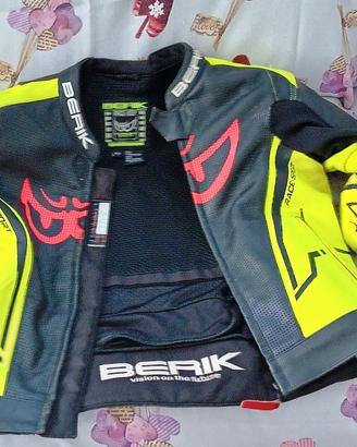 giacca in pelle moto