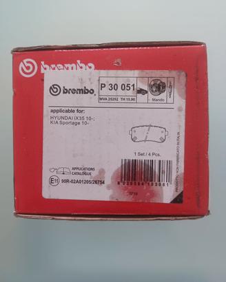 Pastiglie freno BREMBO P30051 HYUNDAI IX35 TUCSON