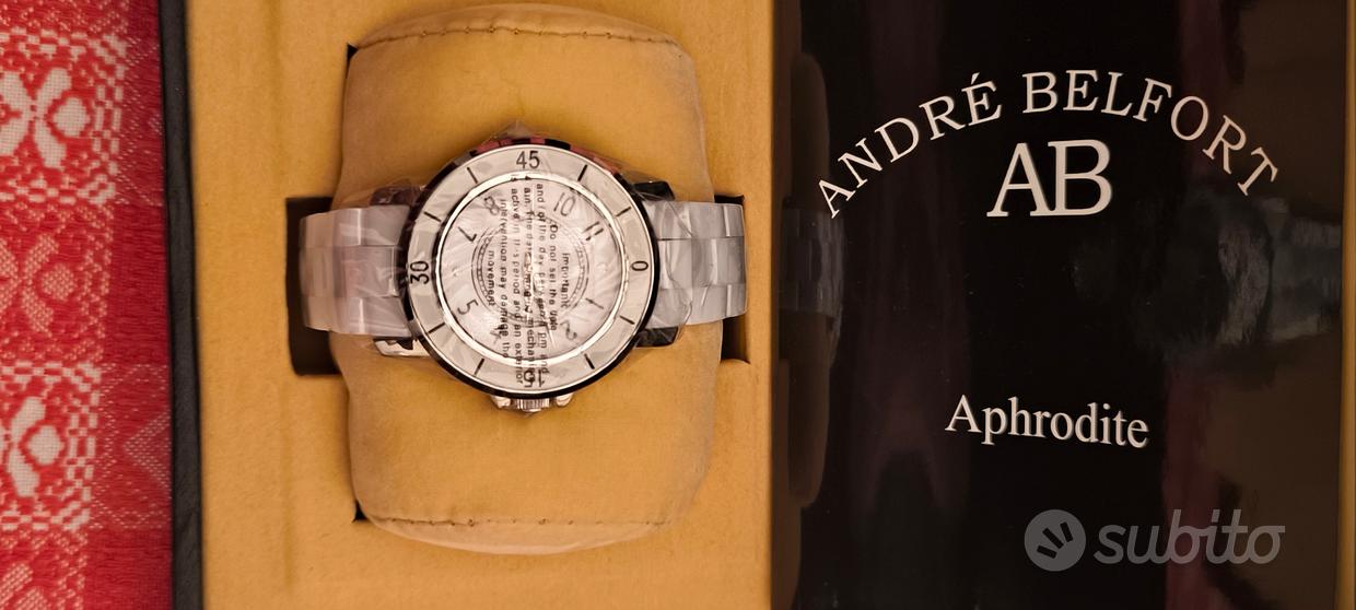 Orologio Belfort Street Art Unisex – Cinturino In Jeans E Quadrante Arancione – Movimento Quarzo Made In Italy