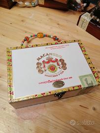 cigar box borsetta da scatola di sigari 
