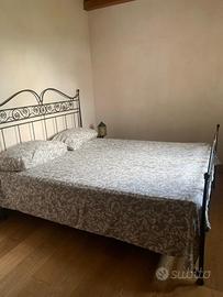 Letto matrimoniale ferro battuto