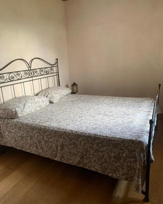 Letto matrimoniale ferro battuto