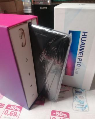 P10 lite, con custodia, mai usato