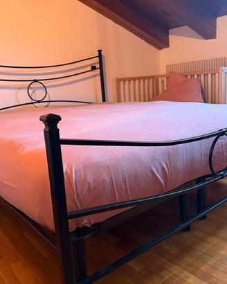 Letto matrimoniale in ferro 170 x 200