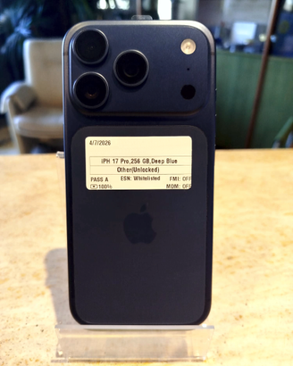 Apple iPhone 17 Pro 256 blu Premium Nuovo Garanzia