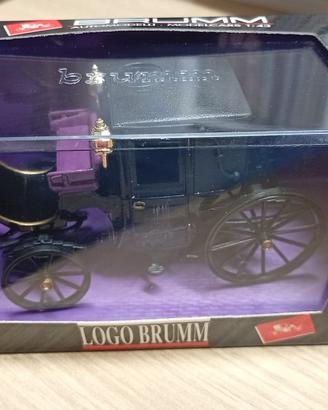 MODELLINO 1:43 CARROZZA LOGO BRUMM NUOVA