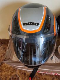 casco ktm ultraleggero, omologato.