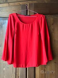 Camicia rossa donna