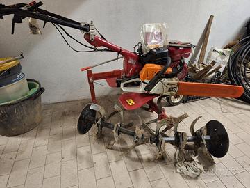 motozappa Honda f500+ motosega Steel