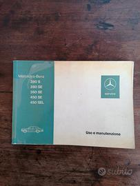 Mercedes benz 280/450s manuale. 