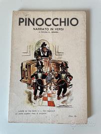Libro "Pinocchio narrato in versi" 1966