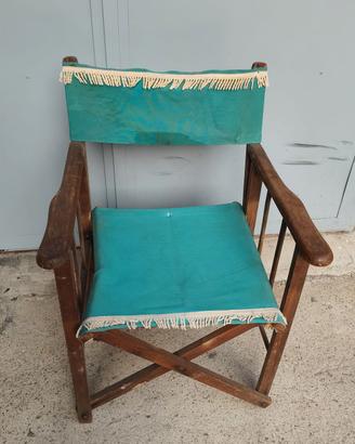 sedia regista vecchia