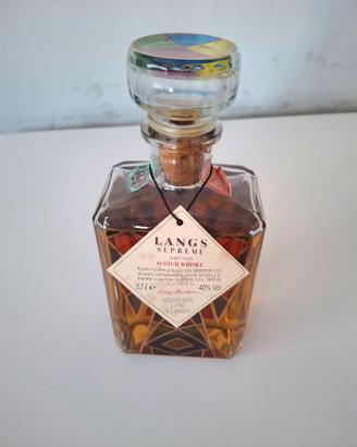 Langs supreme scotch whisky