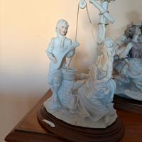 Statua porcellana biscuit