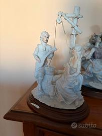 Statua porcellana biscuit