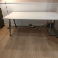 scrivania Ikea 80 X 160 bianca