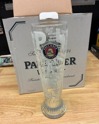 Set di 6 bicchieri Paulaner birra 0.5 lit